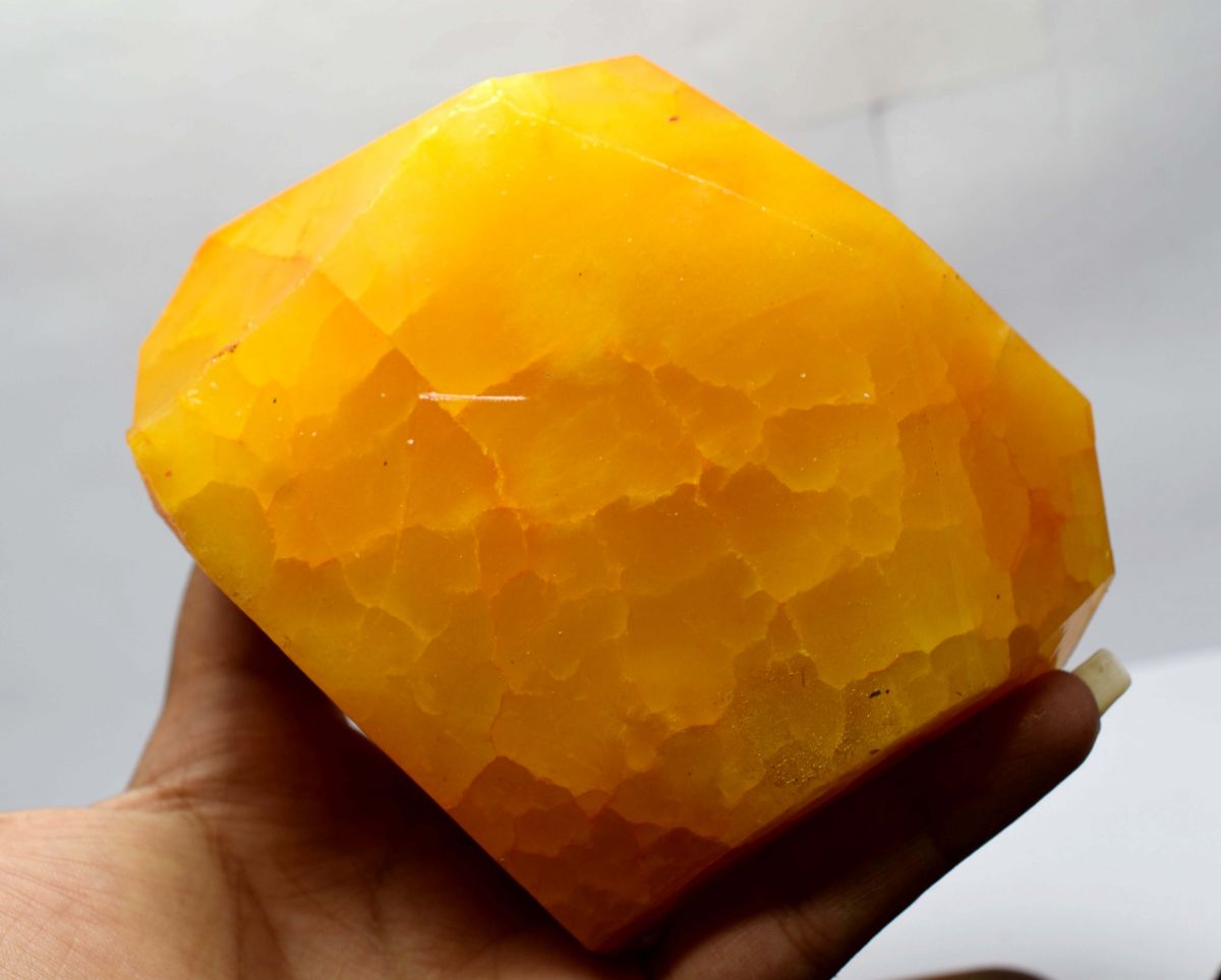 Natural Yellow Sapphire 3066.7 Ct CERTIFIED Earth Mined Raw Rough Loose Gemstone