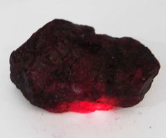 Natural Red RUBY Huge Rough 777 Ct Earth Mined CERTIFIED Loose Gemstone