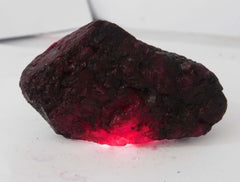 Natural Red RUBY Huge Rough 777 Ct Earth Mined CERTIFIED Loose Gemstone