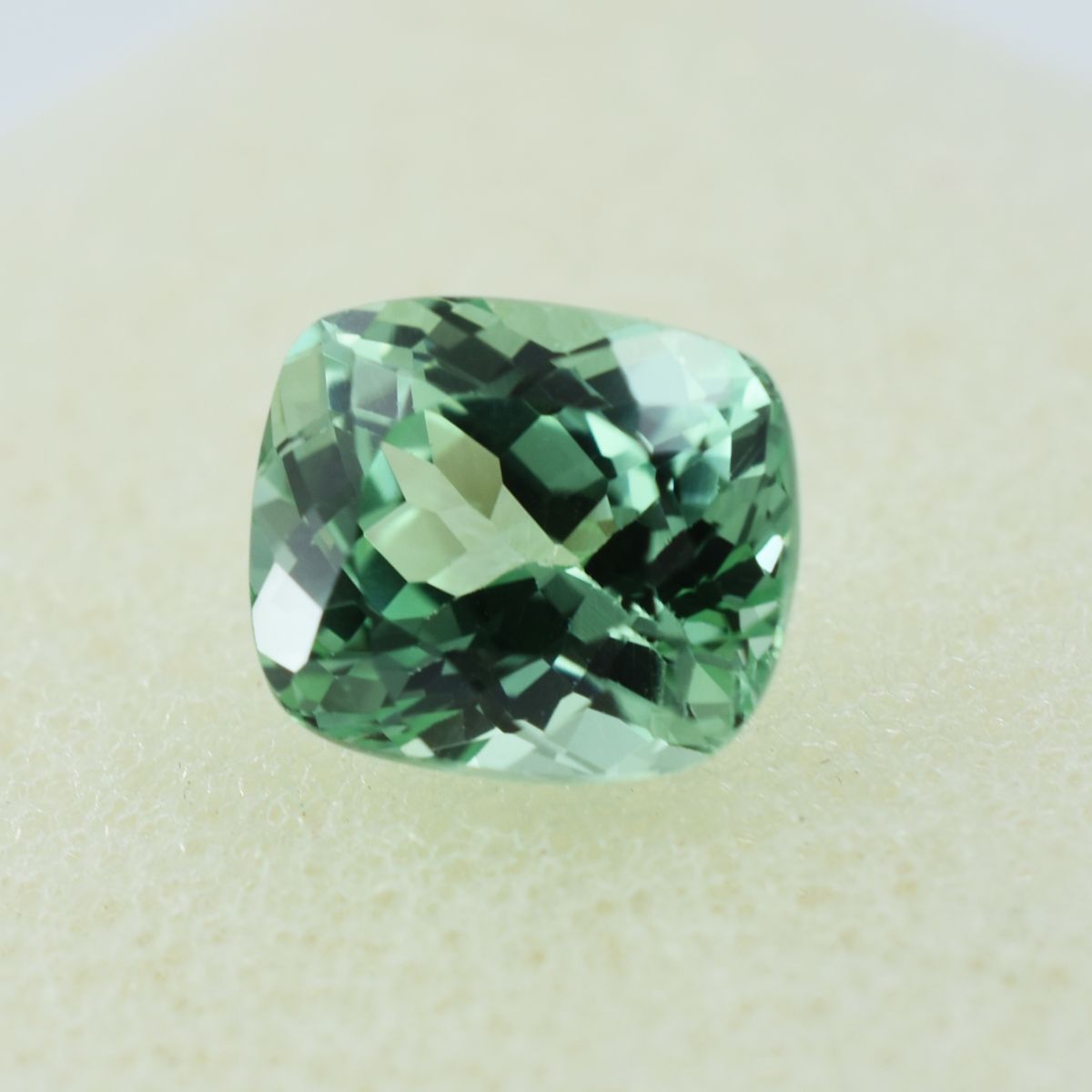 Natural 9.50 Ct Bluish Green SAPPHIRE Cushion Cut Loose Gemstone CERTIFIED