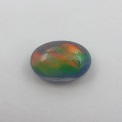 Natural Oval Cut Ring Size CERTIFIED Loose Gemstone 9.55 Ct Multi-Color Opal