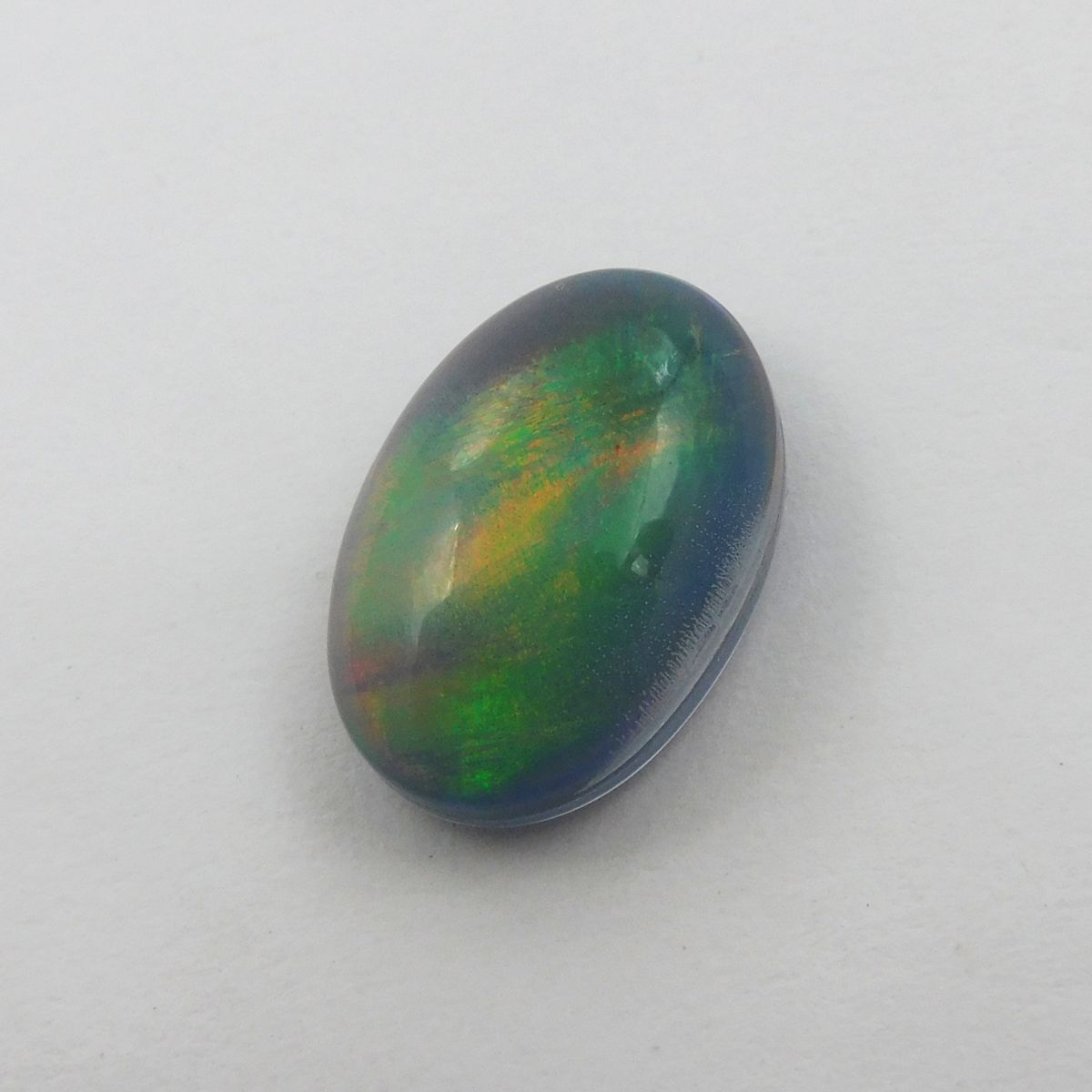 Natural Oval Cut Ring Size CERTIFIED Loose Gemstone 9.55 Ct Multi-Color Opal