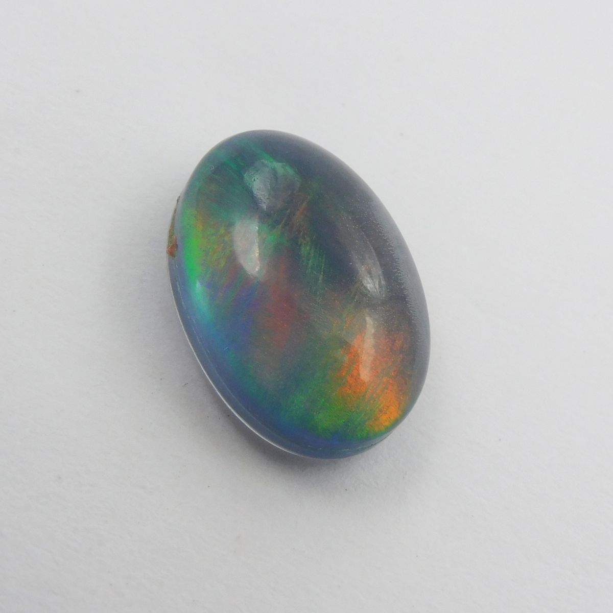 Natural Oval Cut Ring Size CERTIFIED Loose Gemstone 9.55 Ct Multi-Color Opal