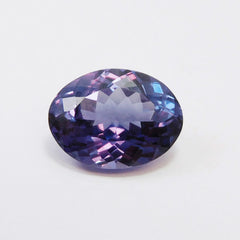 12.10 Carat Natural CERTIFIED Alexandrite Oval Cut Color-Change Loose Gemstone