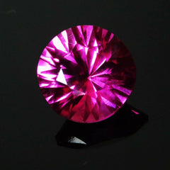 8.10 Ct Precious Natural Pink Tourmaline Loose Gemstone Round Cut CERTIFIED