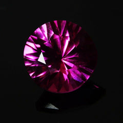 8.10 Ct Precious Natural Pink Tourmaline Loose Gemstone Round Cut CERTIFIED