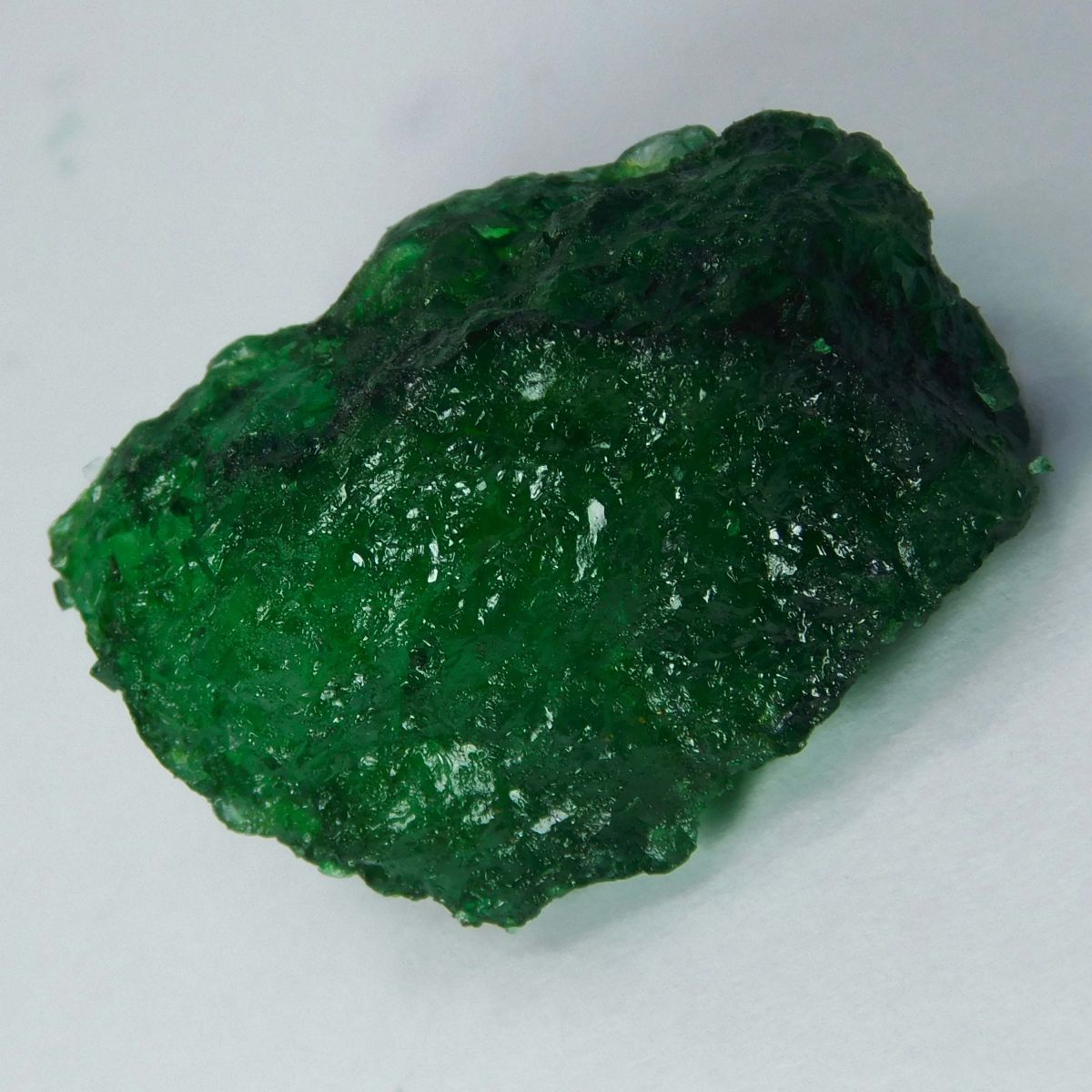 39 Ct CERTIFIED Green NATURAL Earth Mined Loose Gemstone Emerald Huge Rough