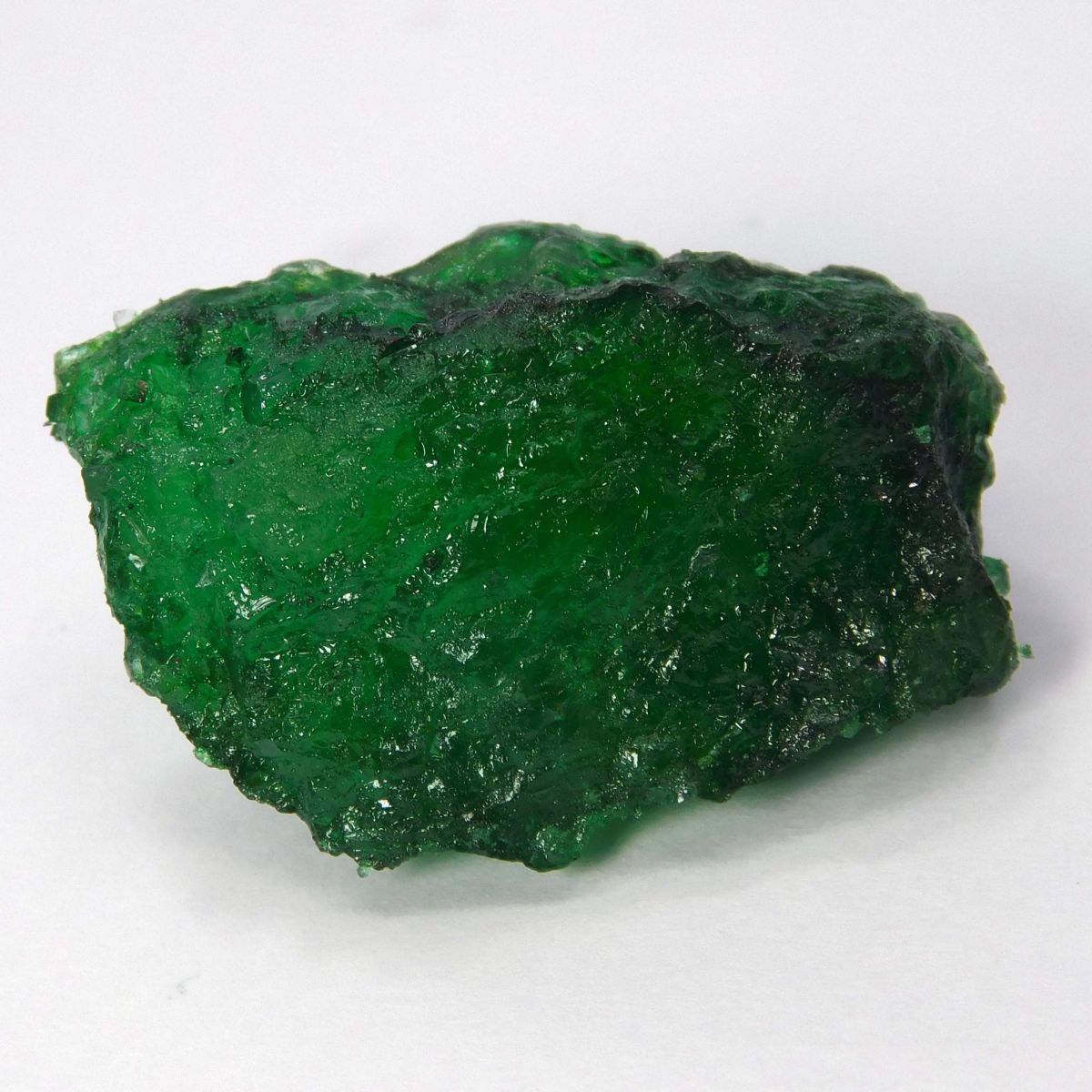 39 Ct CERTIFIED Green NATURAL Earth Mined Loose Gemstone Emerald Huge Rough