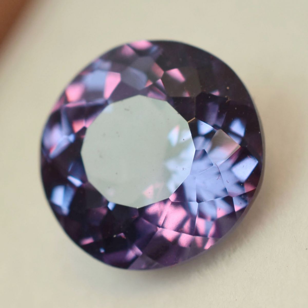 7 Carat CERTIFIED Loose Gemstone Natural Round Cut Color Change Alexandrite