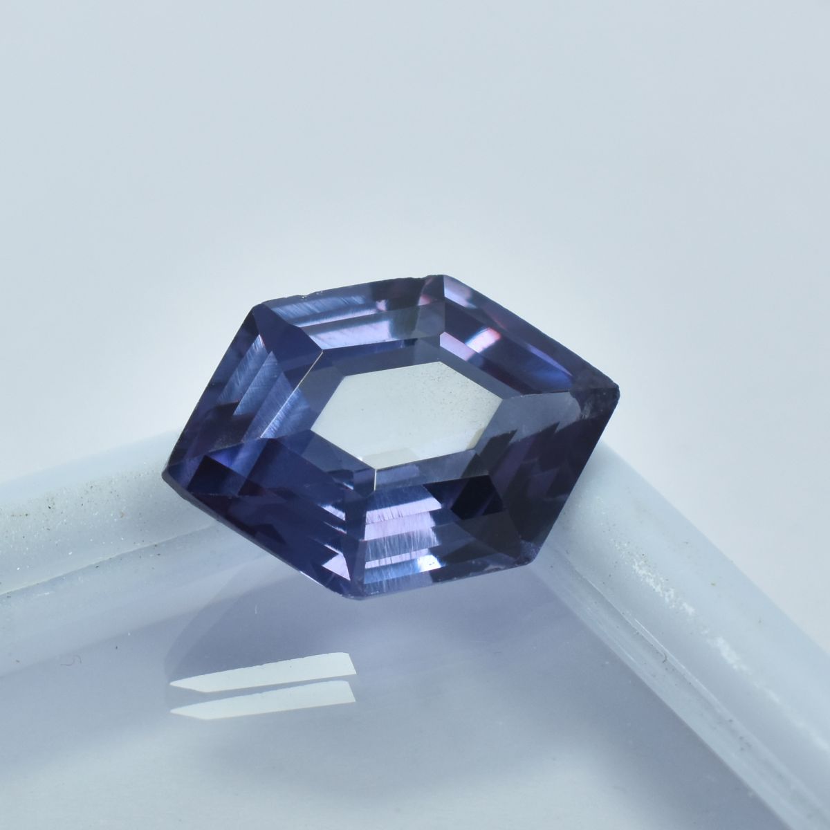 Color Change Alexandrite 6.70 Ct Natural  Fancy Cut CERTIFIED Loose Gemstone.