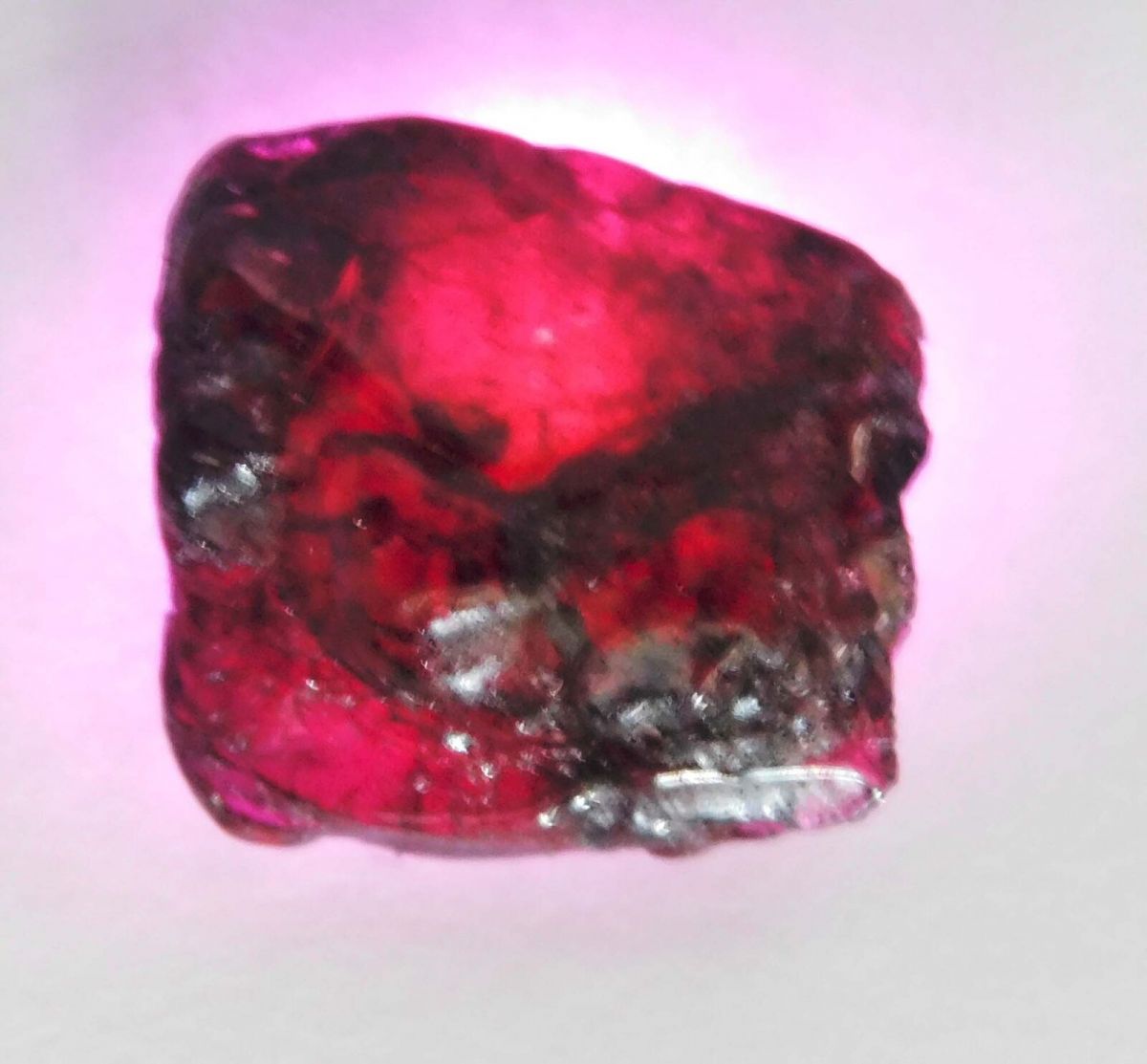 20 Ct NATURAL Ruby HUGE ROUGH Earth Mined CERTIFIED Red Loose Gemstone