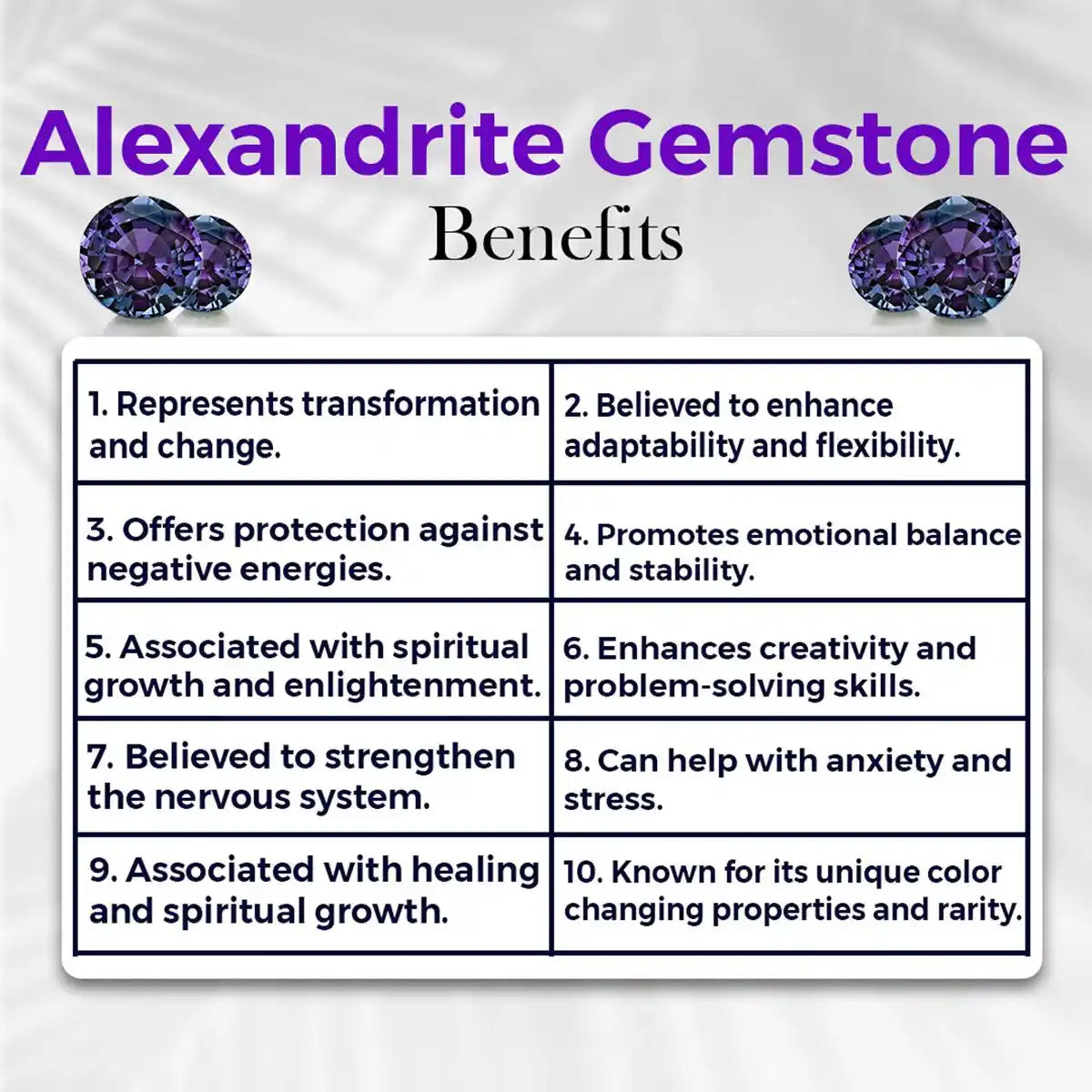 alexandrite uncut