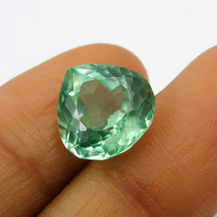 Bluish Green 7.50 Ct Pear Cut Montana Sapphire Natural CERTIFIED Loose Gemstone