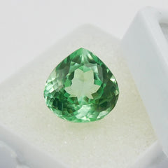 Bluish Green 7.50 Ct Pear Cut Montana Sapphire Natural CERTIFIED Loose Gemstone