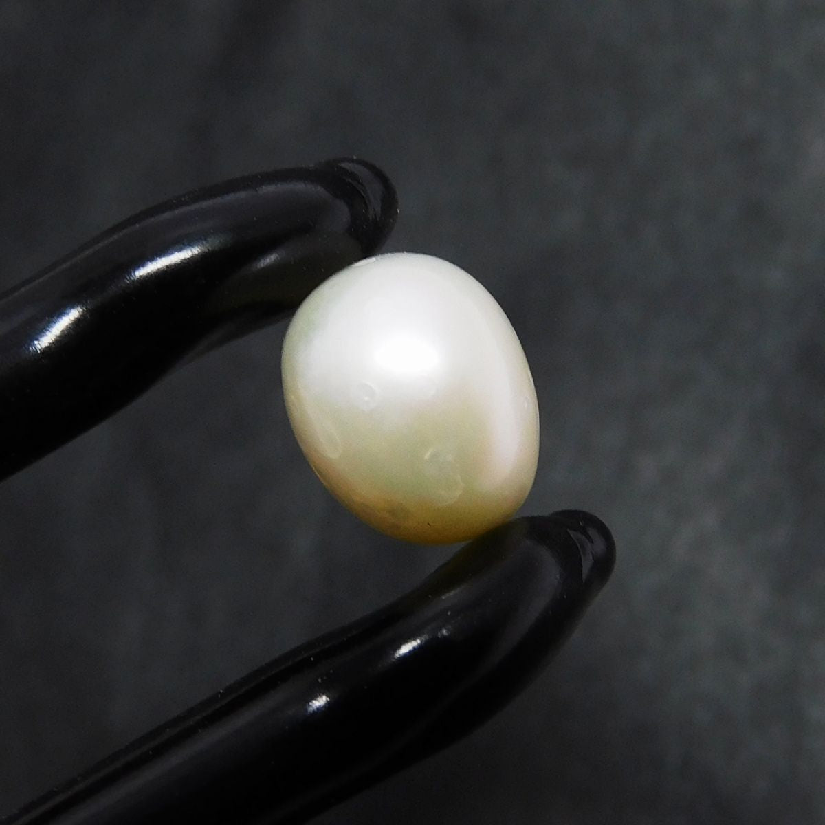 3.70 Ct White Mabe Natural Pearl Loose Gem Sea CERTIFIED Excellent Round Cut