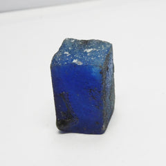 Blue Natural Sapphire 117.30 Ct Uncut Dyed Huge Rough CERTIFIED Loose Gemstone