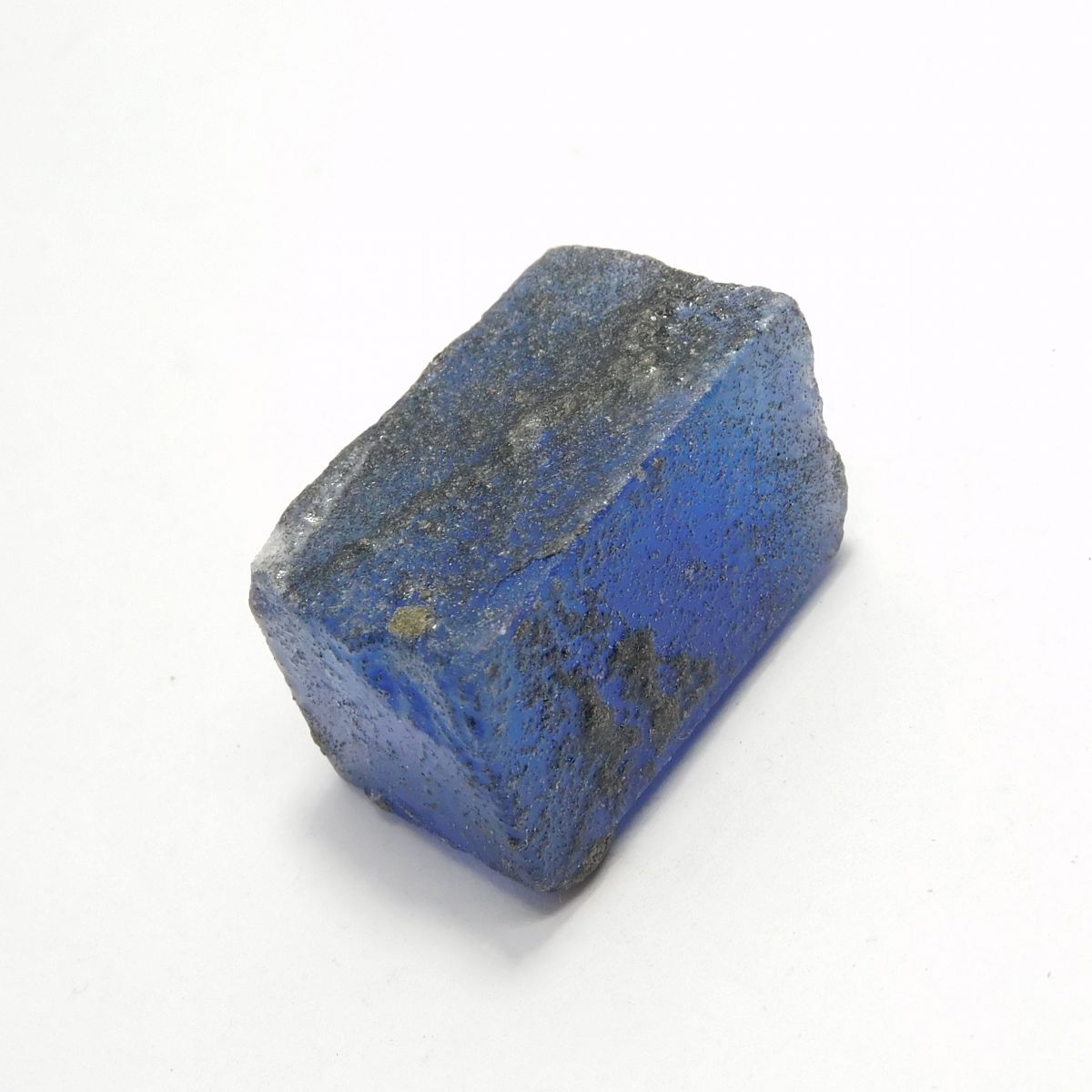 Blue Natural Sapphire 117.30 Ct Uncut Dyed Huge Rough CERTIFIED Loose Gemstone