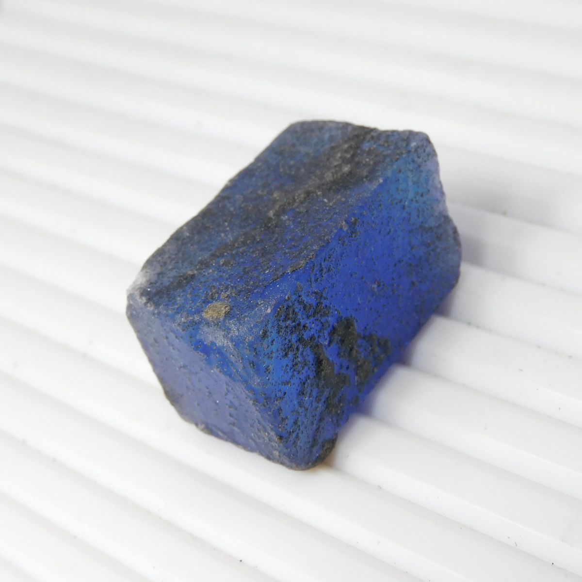 Blue Natural Sapphire 117.30 Ct Uncut Dyed Huge Rough CERTIFIED Loose Gemstone