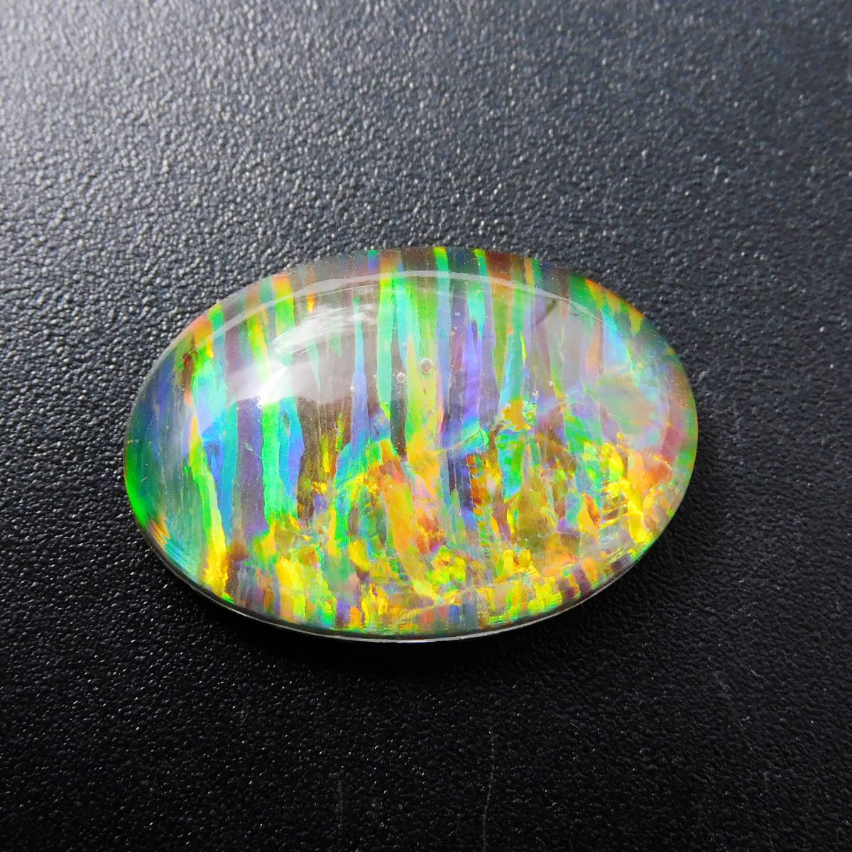 Boulder Opal Oval Cut 16.00 Ct Fire Natural Loose Gemstone CERTIFIED