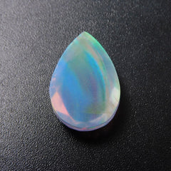 CERTIFIED Boulder Opal 7.80 Ct Natural Multi Color Loose Gemstone Pear Cut