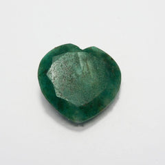 95.40 Ct Natural Green Emerald Huge Size Heart Cut CERTIFIED Loose Gemstone