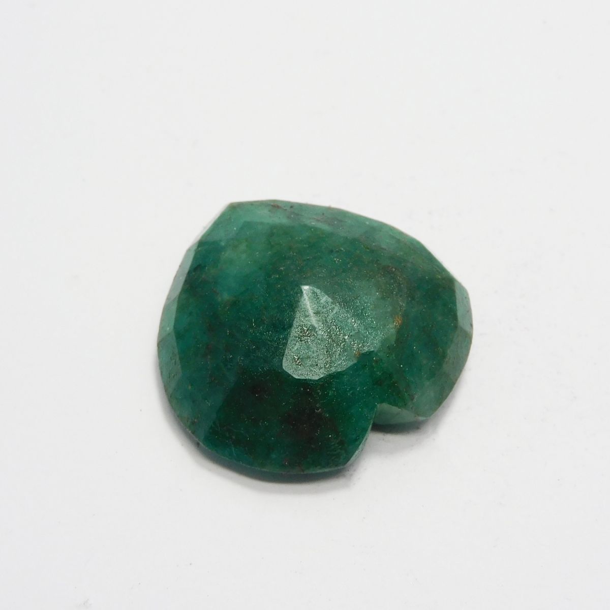 95.40 Ct Natural Green Emerald Huge Size Heart Cut CERTIFIED Loose Gemstone