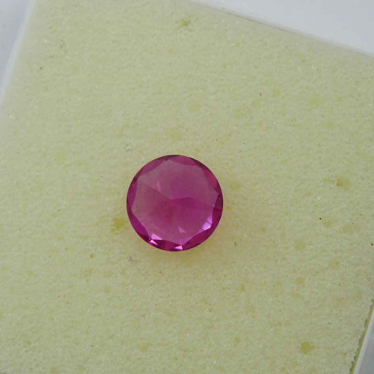 3.15 Ct Natural Genuine Pink Ruby Round Cut Loose Gemstone CERTIFIED