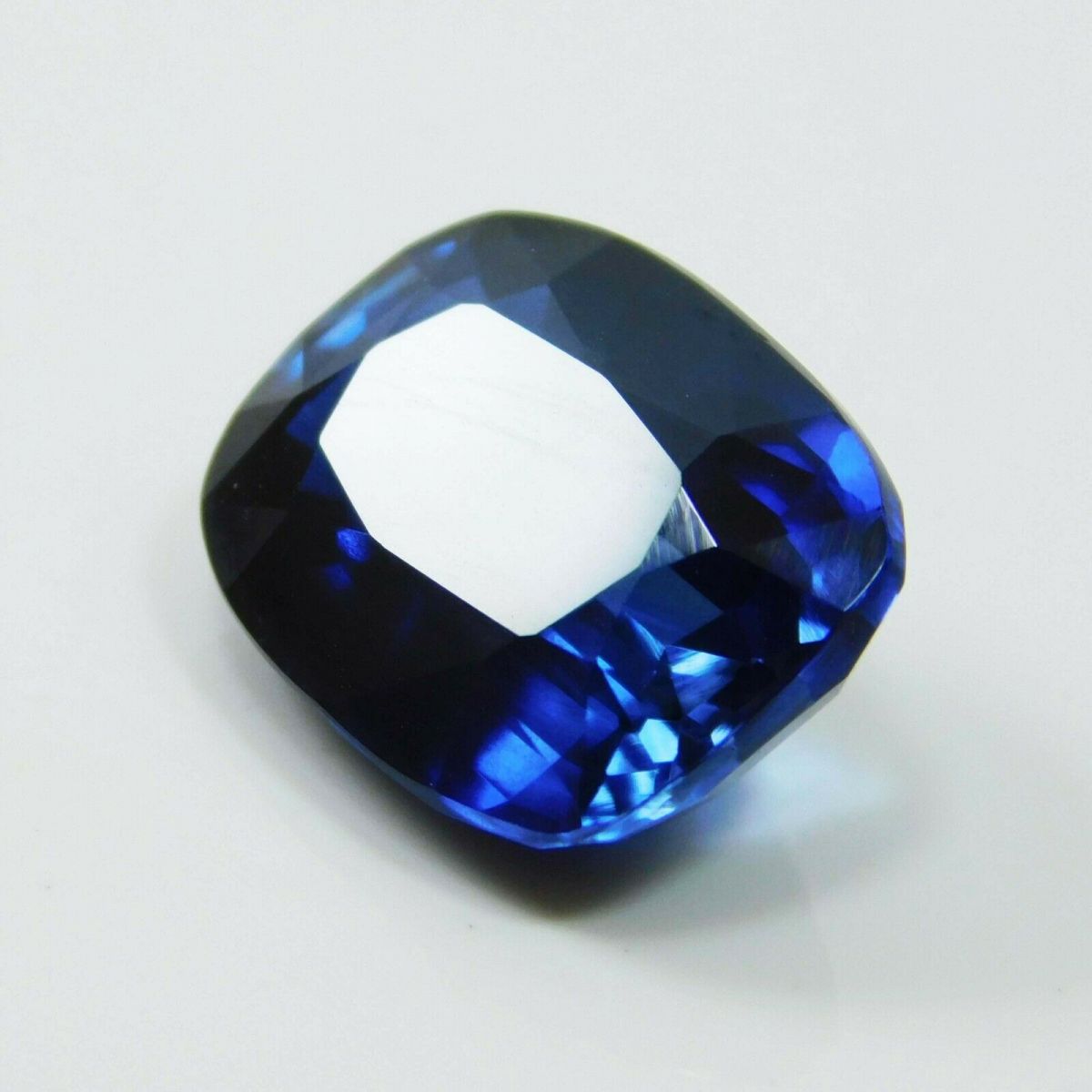 CERTIFIED Ceylon Blue Sapphire 9.00 Carat Natural Loose Gemstone Cushion Cut