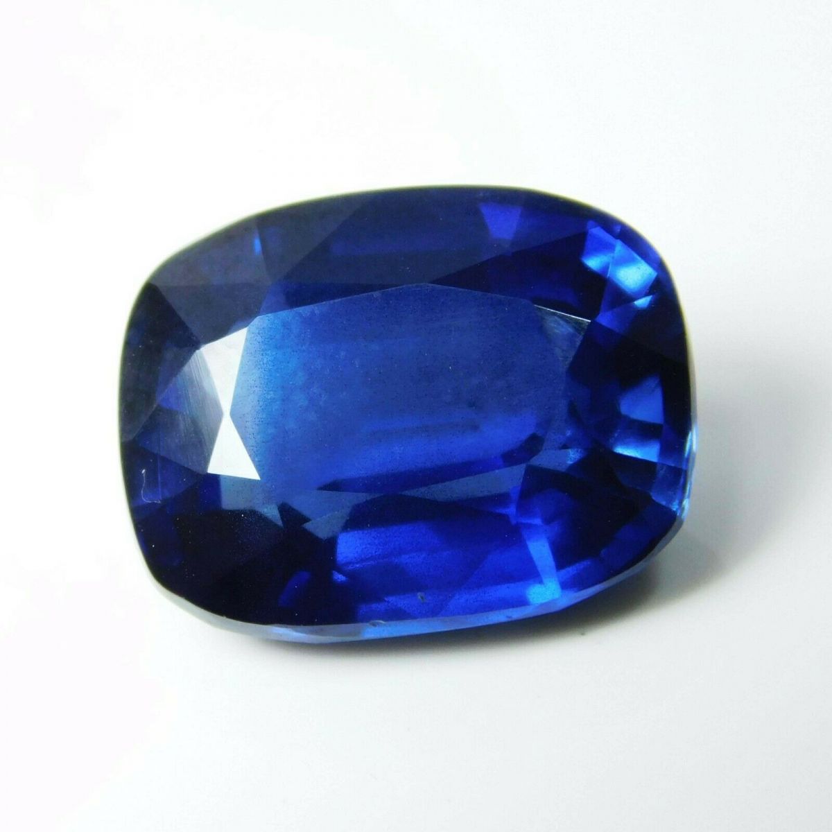 CERTIFIED Ceylon Blue Sapphire 9.00 Carat Natural Loose Gemstone Cushion Cut