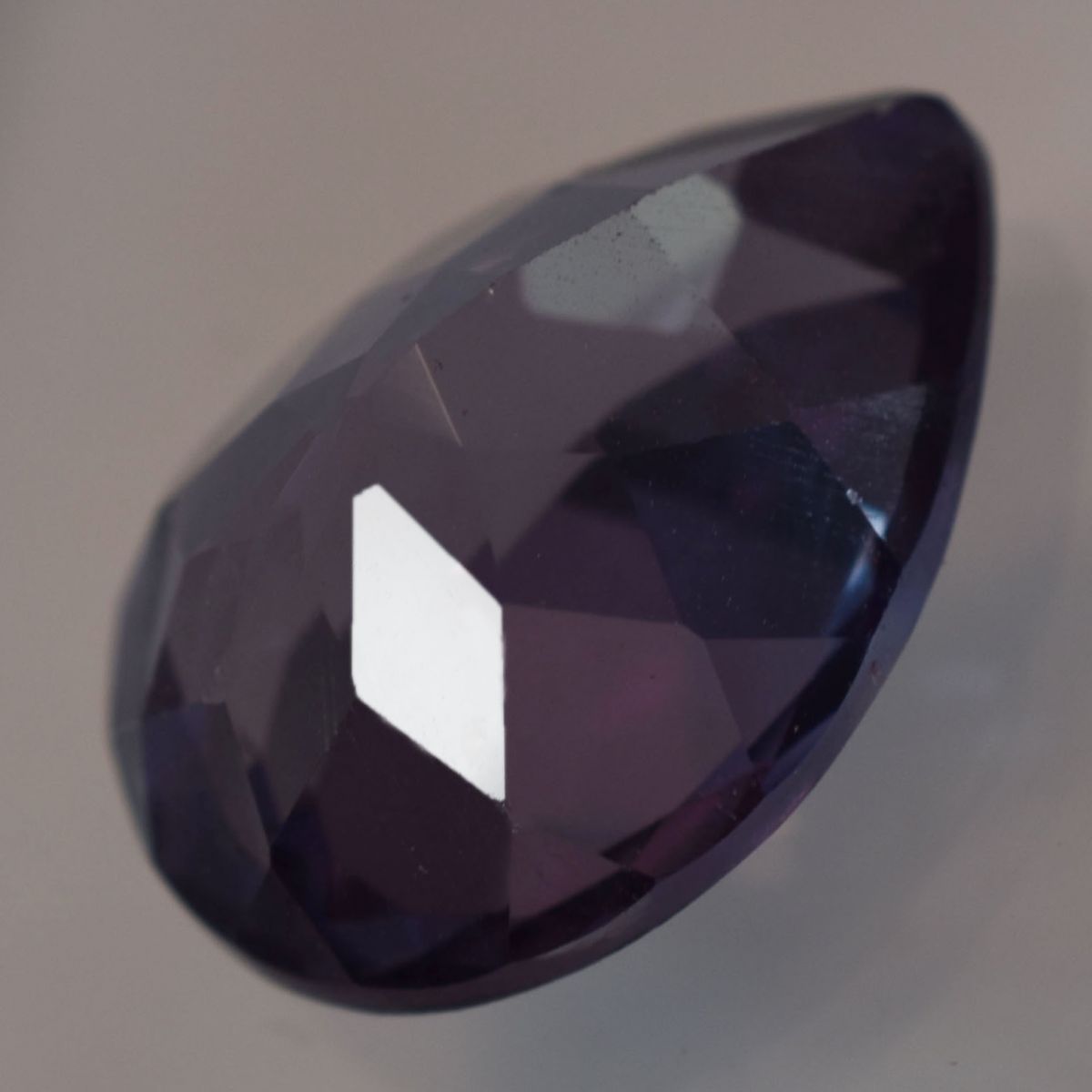 Pear Cut CERTIFIED 7.75 Ct Natural Color Change Alexandrite Loose Gemstone