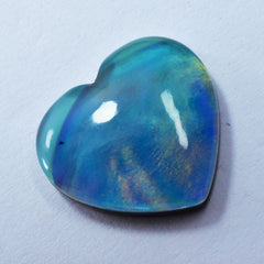 16.10 Ct Natural CERTIFIED Loose Gemstone Heart Cut Boulder Opal Doublet