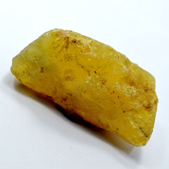 284.50 Ct Lemon Yellow  TOPAZ Natural UNCUT ROUGH Huge Size CERTIFIED Gemstone