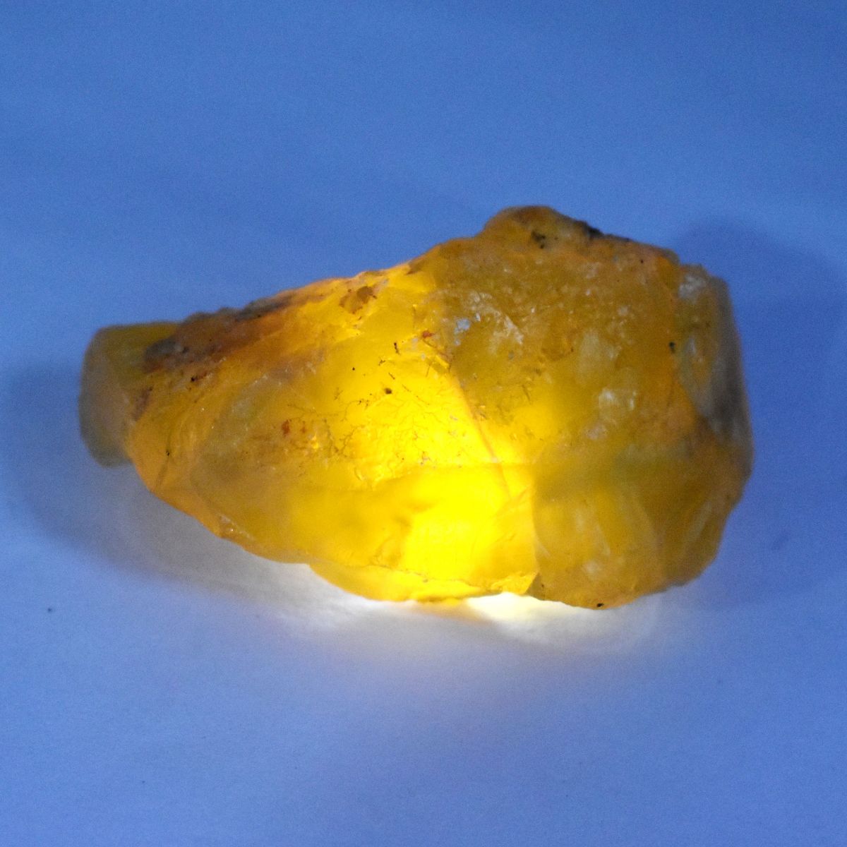 284.50 Ct Lemon Yellow  TOPAZ Natural UNCUT ROUGH Huge Size CERTIFIED Gemstone