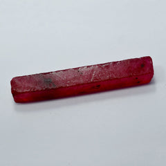 Natural Rare Dyed Rough 67.70 Ct Red Ruby Uncut Raw Loose Gemstone CERTIFIED