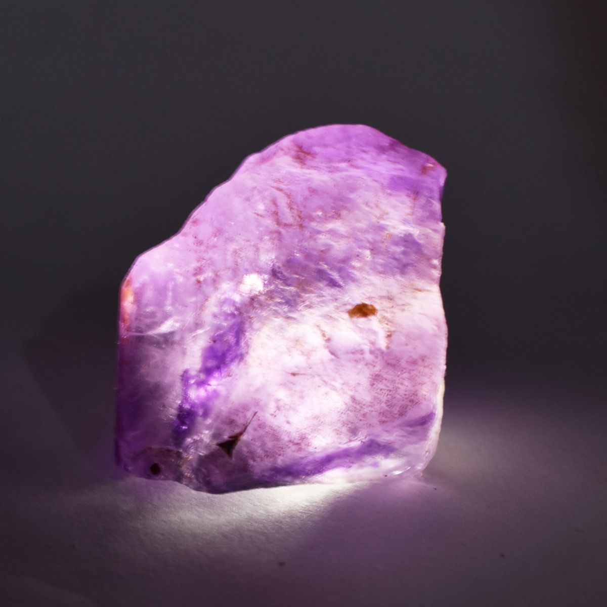 Purple Ametrine Uncut Raw Natural Rough 202.40 Ct CERTIFIED Loose Gemstone