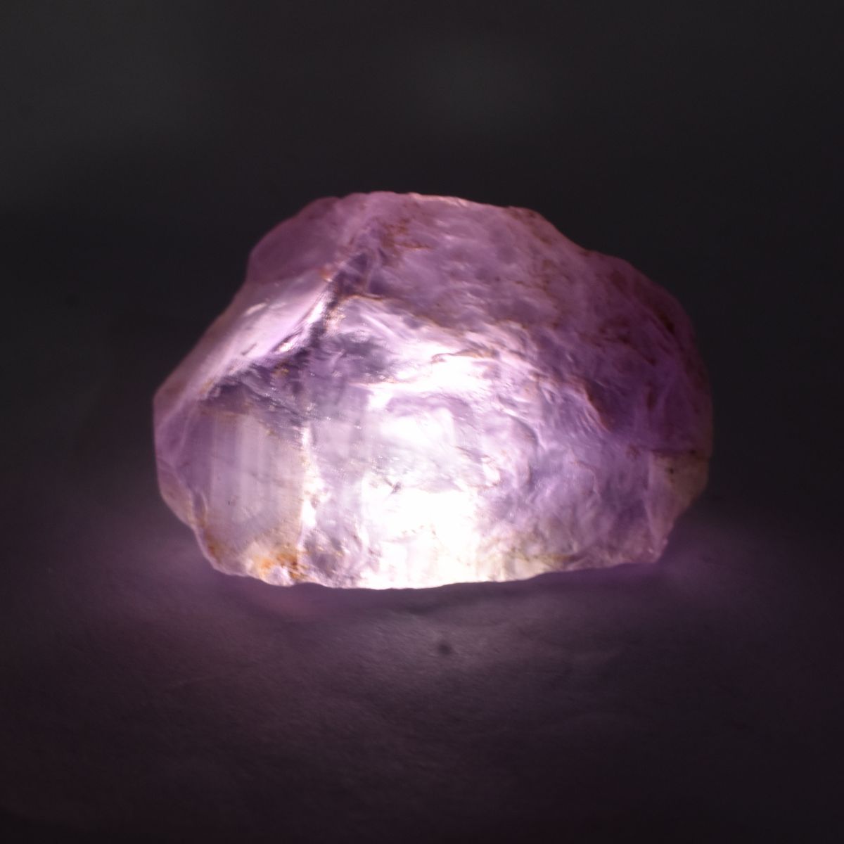 139.75 Ct Natural Uncut Rough CERTIFIED Purple Ametrine Loose Gemstone