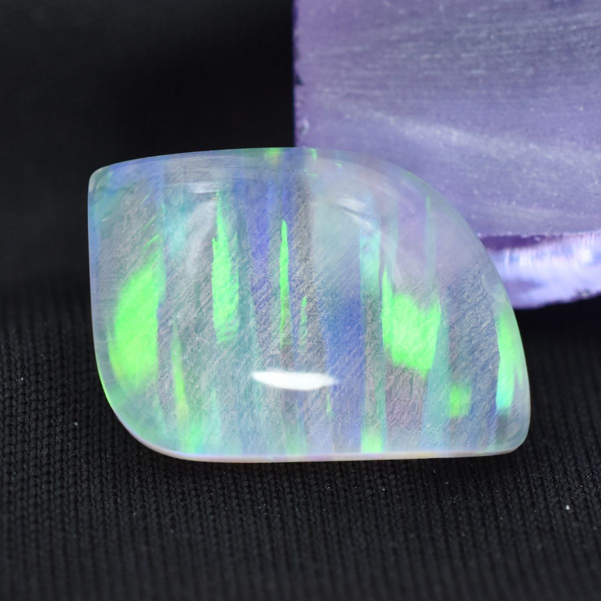 Multi-Color Natural Opal Fancy Shape 17.20 Carat Loose Gemstone CERTIFIED