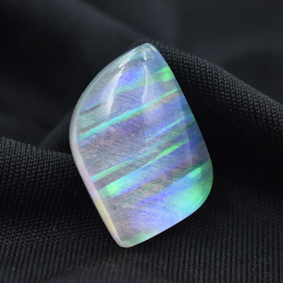 Multi-Color Natural Opal Fancy Shape 17.20 Carat Loose Gemstone CERTIFIED