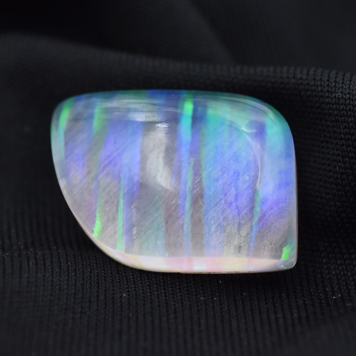 Multi-Color Natural Opal Fancy Shape 17.20 Carat Loose Gemstone CERTIFIED