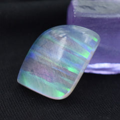 Multi-Color Natural Opal Fancy Shape 17.20 Carat Loose Gemstone CERTIFIED