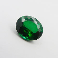 Excellent Oval Cut Green Garnet 5.55 Carat CERTIFIED Natural Loose Gemstone