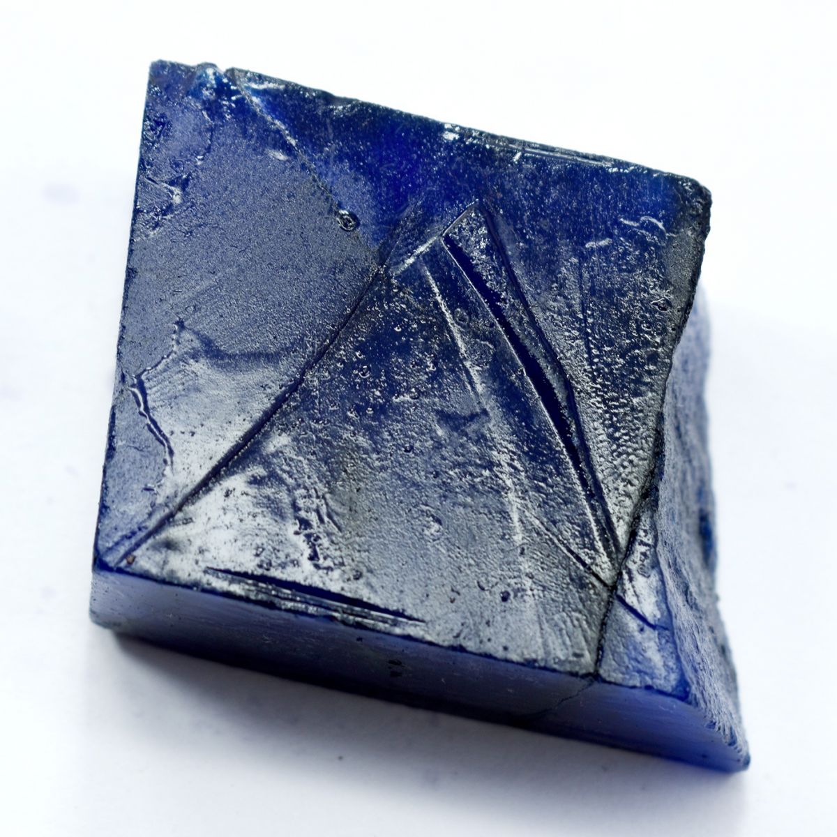 Blue Natural Sapphire Raw Rough 411.40 Ct Loose Gemstone CERTIFIED Dyed Rough