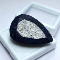 139.80 Ct Natural Blue Sapphire Stone Certified Pear Shape Huge Size Gemstone