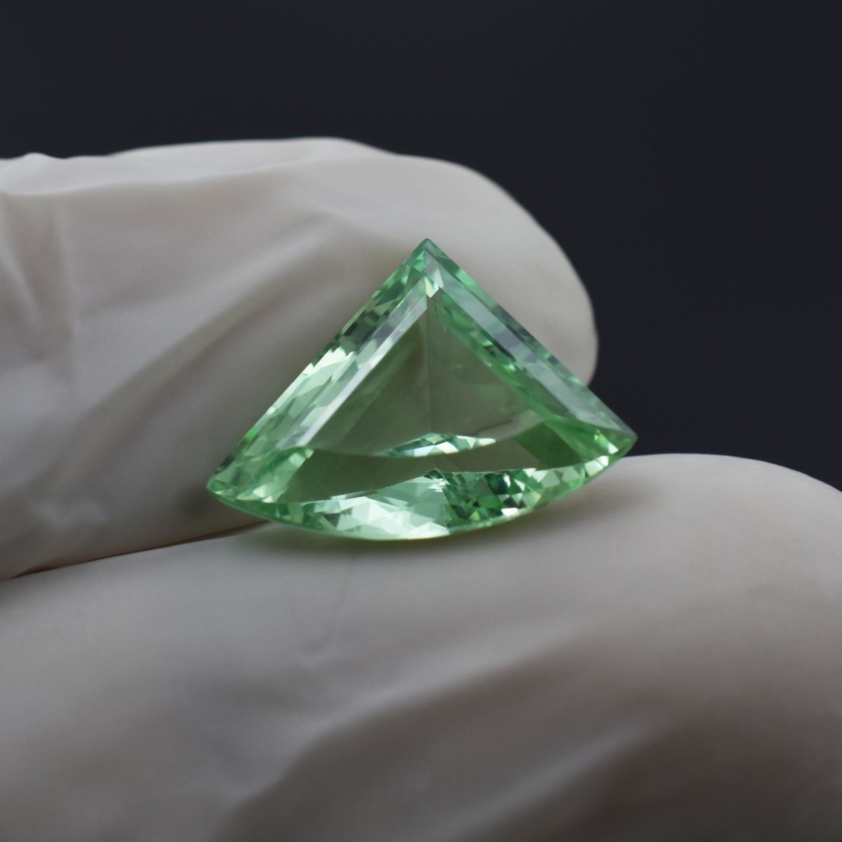 9.45 Ct Natural Montana Bluish Green Sapphire CERTIFIED Loose Gemstone FANCY Cut