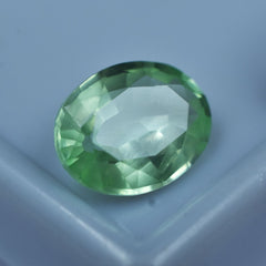 Natural Sapphire 2.90Ct CERTIFIED Loose Gemstone Brilliant Bluish Green Oval Cut