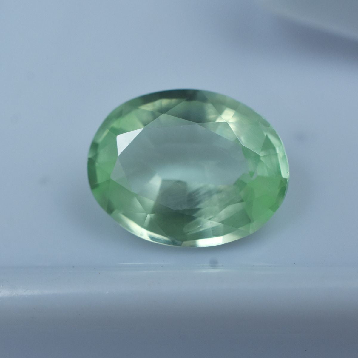 Natural Sapphire 2.90Ct CERTIFIED Loose Gemstone Brilliant Bluish Green Oval Cut