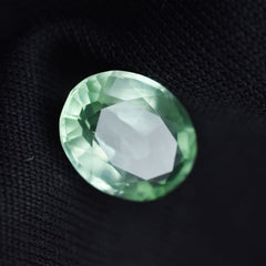 Natural Sapphire 2.90Ct CERTIFIED Loose Gemstone Brilliant Bluish Green Oval Cut