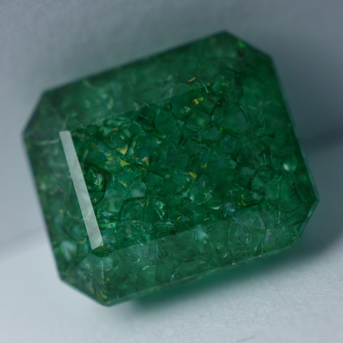 Precious Natural AAA+ Emerald GREEN Emerald Shape 6 Ct Loose Gemstone CERTIFIED