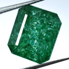 Precious Natural AAA+ Emerald GREEN Emerald Shape 6 Ct Loose Gemstone CERTIFIED