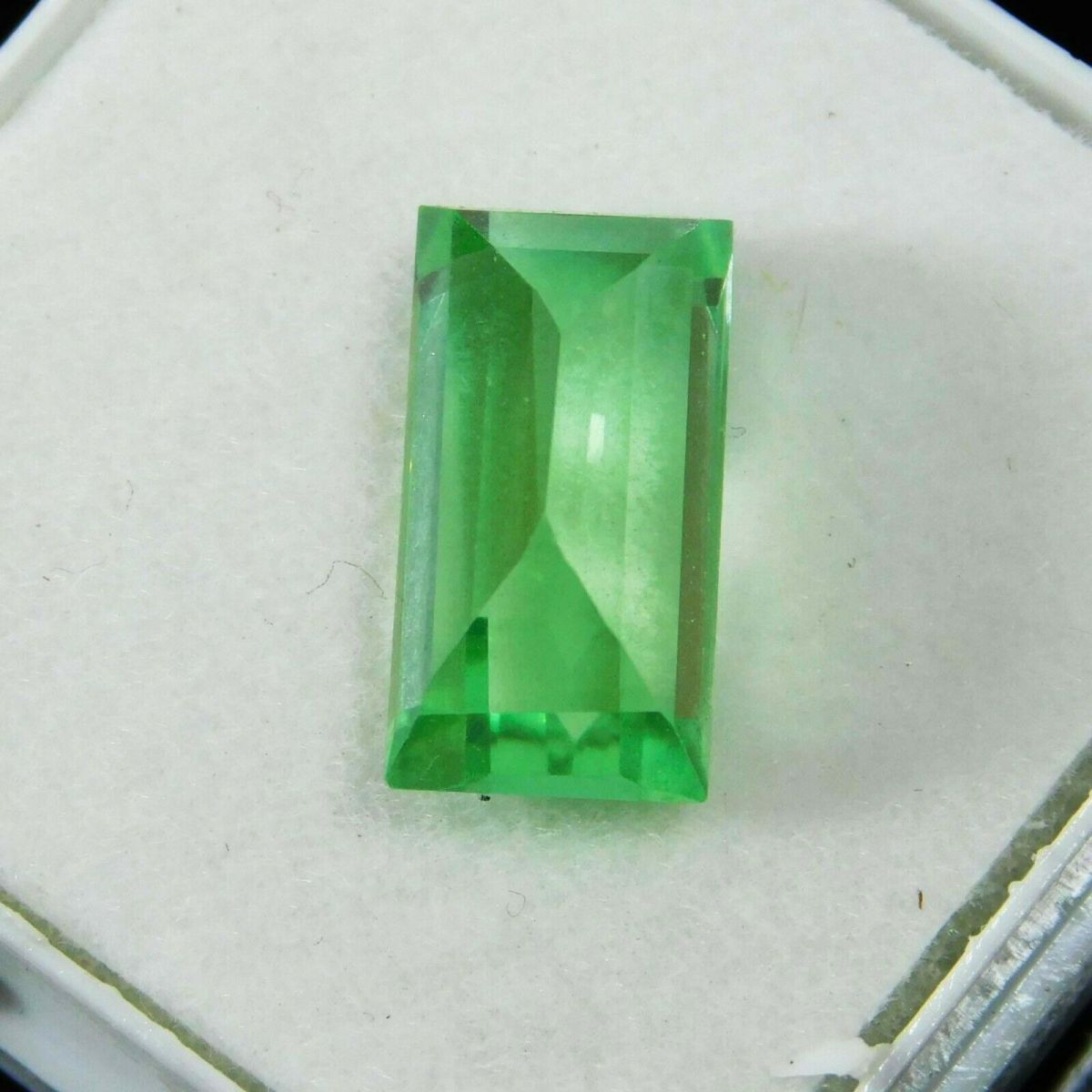 5.26 Ct NATURAL Grandidierite Baguette Cut CERTIFIED Bluish Green Loose Gemstone